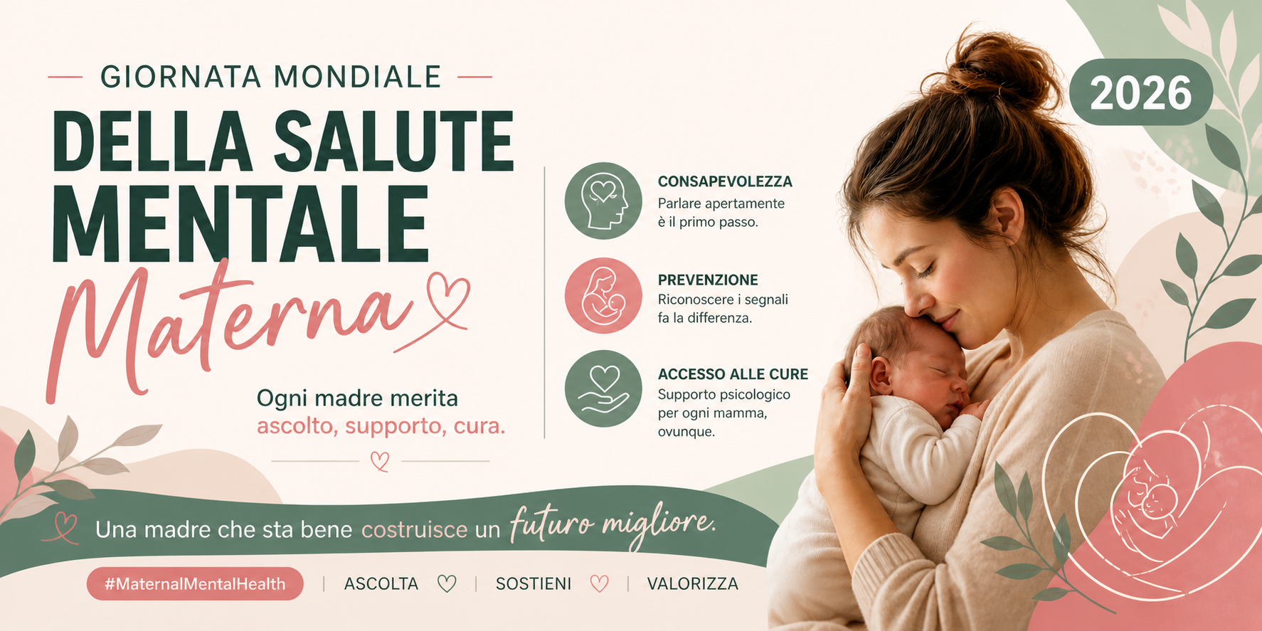 Giornata Mondiale della Salute Mentale Materna