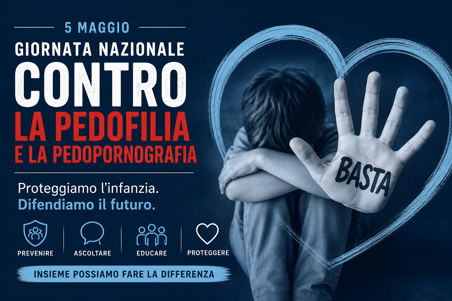 Giornata Nazionale contro la Pedofilia e la Pedopornografia