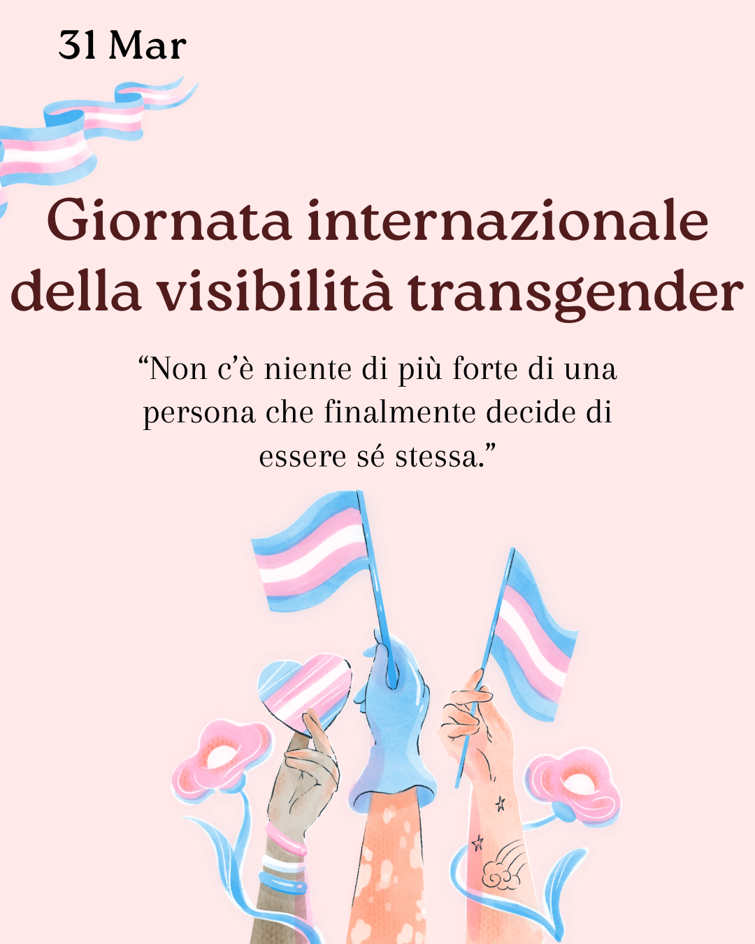 Giornata Internazionale della Visibilità Transgender