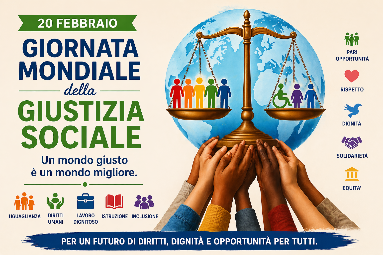Giornata Mondiale della Giustizia Sociale