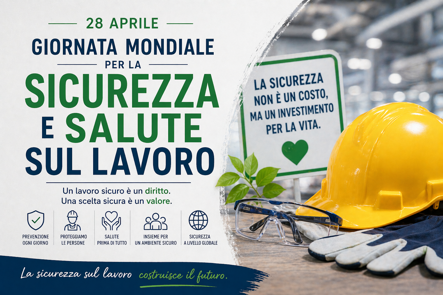 Giornata Mondiale per la Sicurezza e Salute sul Lavoro