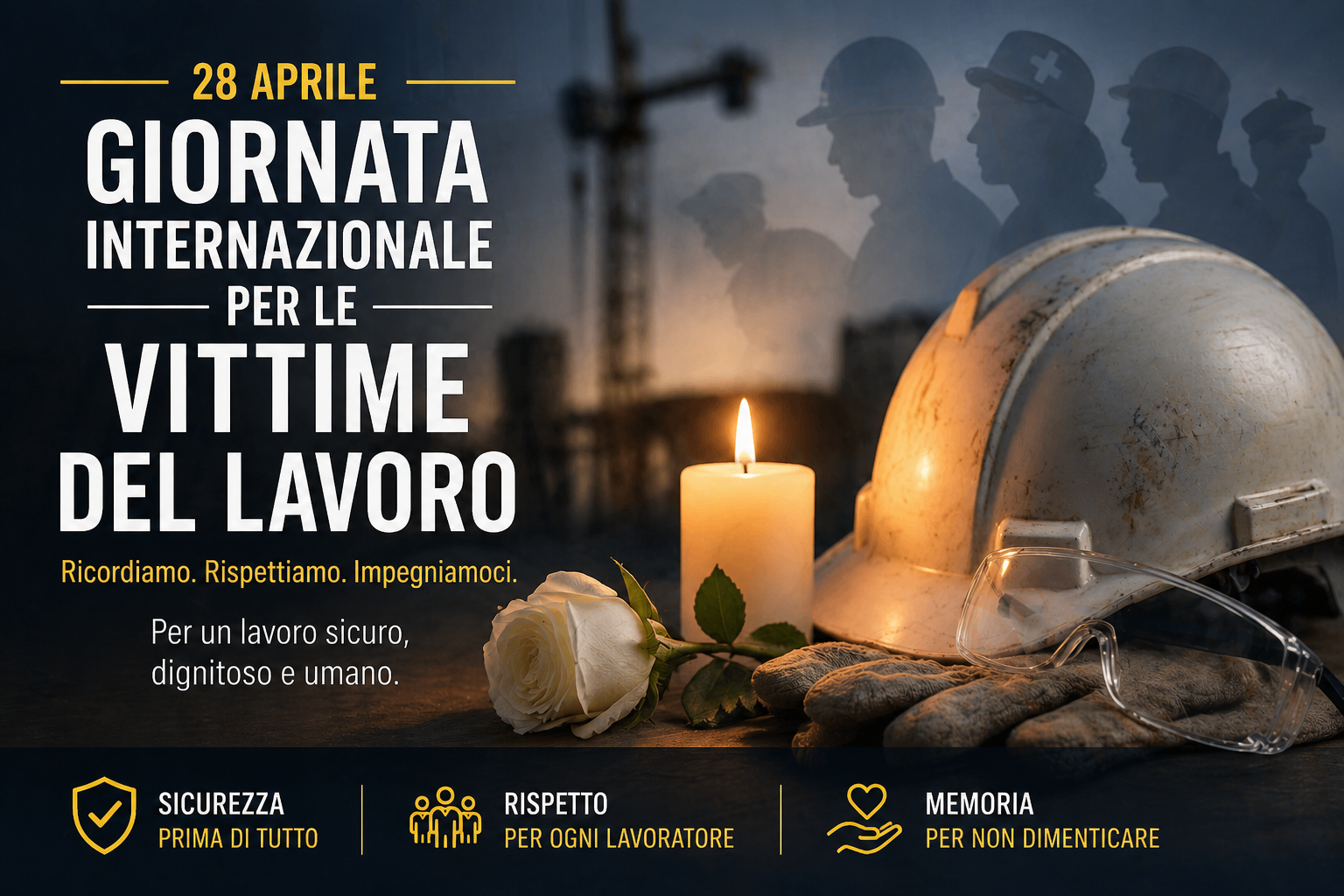 Giornata Internazionale per le Vittime del Lavoro