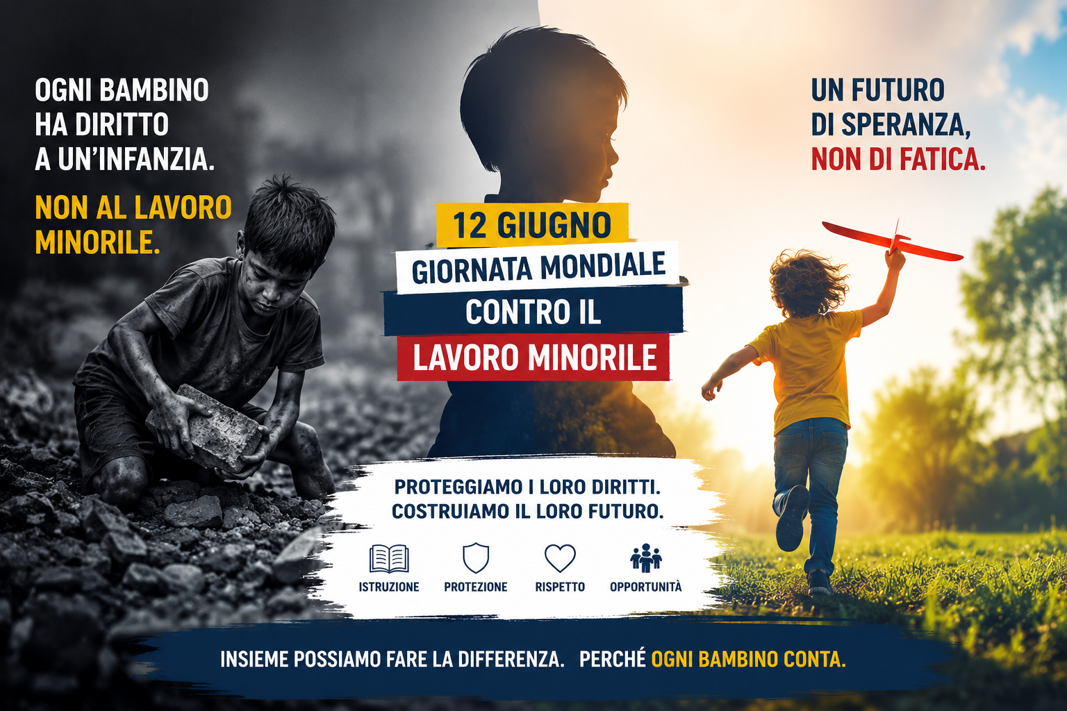 Giornata Mondiale Contro il Lavoro Minorile